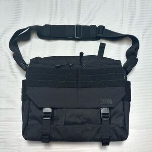5.11 Tactical Lima Messenger 12L Bag, Black, Like New